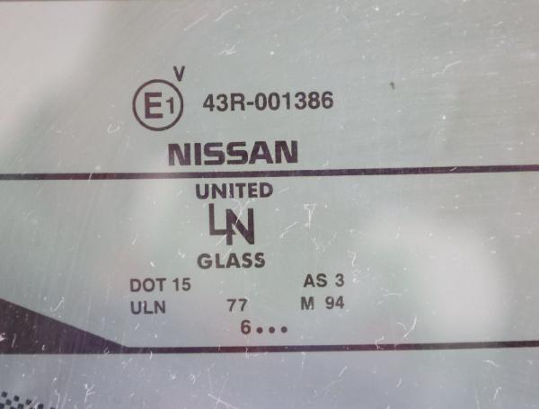 Heckscheibe 43R001386 Nissan PATHFINDER R51