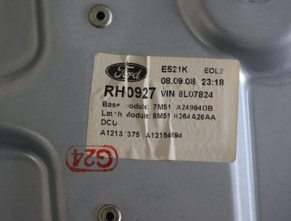Fensterheber elektrisch hinten rechts 4M51A045H22A Ford FOCUS 2 Turnier
