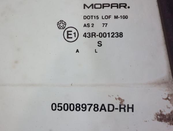 Scheibe sonstige 05008978AD Chrysler SEBRING CABRIO JS