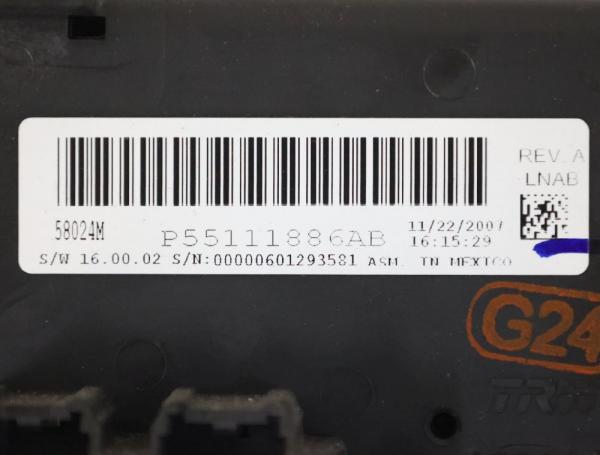 Klimabedienteil P55111886AB Chrysler SEBRING CABRIO JS