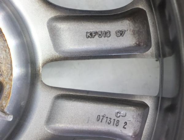 Felge Alu/Leichtmetall vorn links 9965445560 Mazda 2 DL