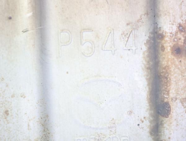 Auspuff / Schalldämpfer hinten P54940100B Mazda 2 DL