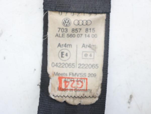Sicherheitsgurt hinten links 703857815 VW T4 Bus