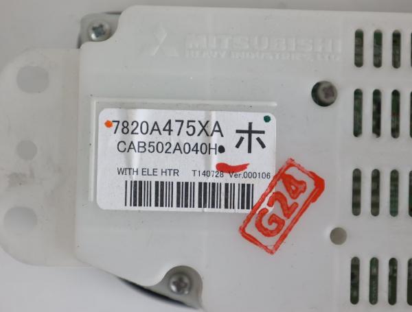Klimabedienteil 7820A475XA Mitsubishi OUTLANDER 3 AWD