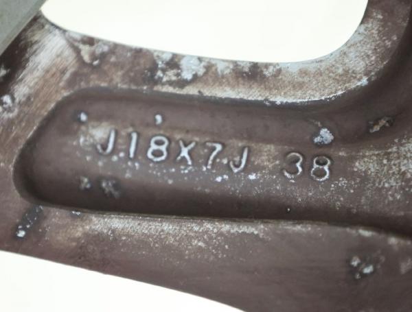 Felge Alu/Leichtmetall hinten rechts 4250C573 Mitsubishi OUTLANDER 3 AWD
