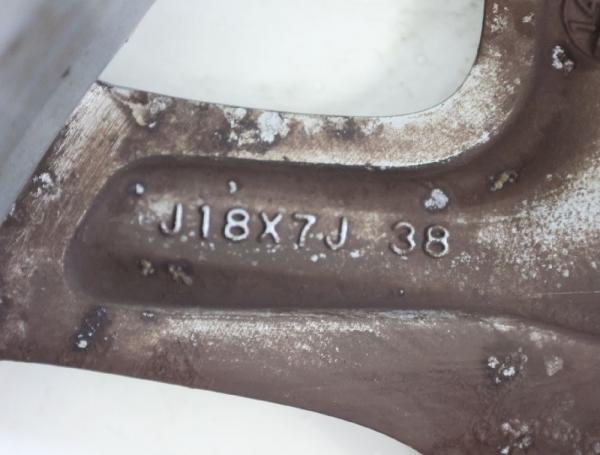 Felge Alu/Leichtmetall hinten links 4250C573 Mitsubishi OUTLANDER 3 AWD