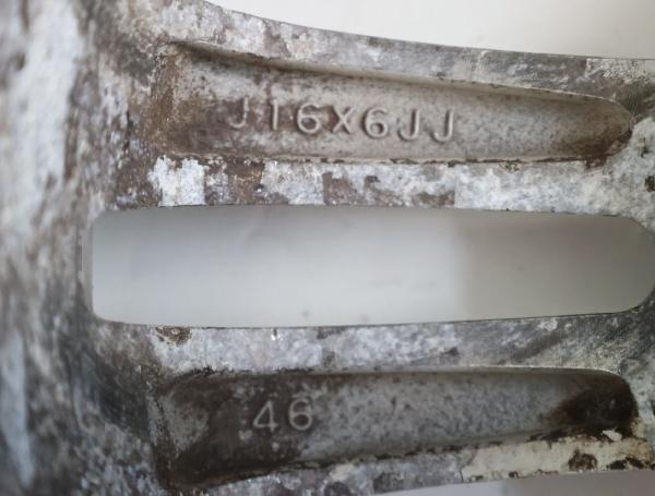 Felge Alu/Leichtmetall hinten rechts MN100368 Mitsubishi LANCER 7 KOMBI CS