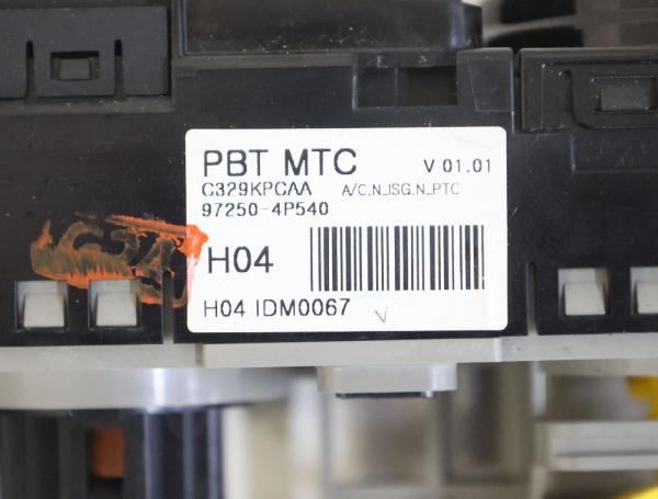 Klimabedienteil 972504P540 Hyundai i20 PB