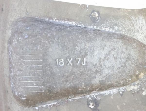 Felge Alu/Leichtmetall hinten rechts 96941044 Opel ANTARA