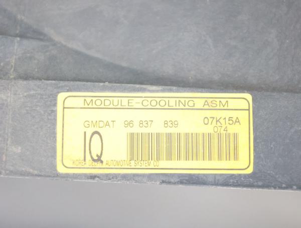 Ventilator (am Kühler) 96837839 Opel ANTARA