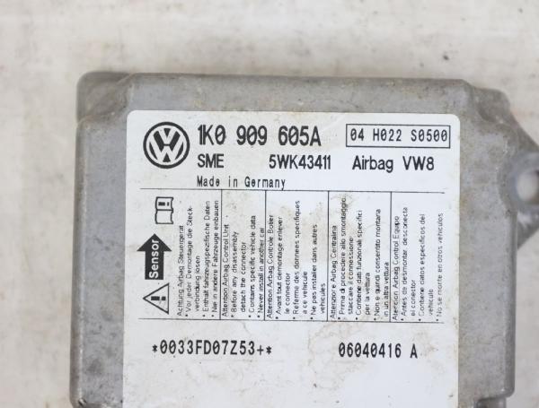 Steuergerät Aufprallsensor 1K0909605A VW GOLF 5