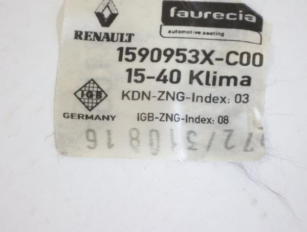 Sitz vorn rechts 1590953X Renault TALISMAN LP
