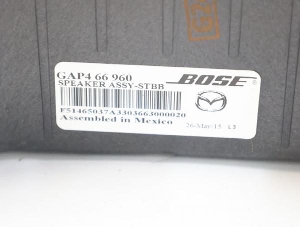 Lautsprecher GAP466960 Mazda CX 3 DK