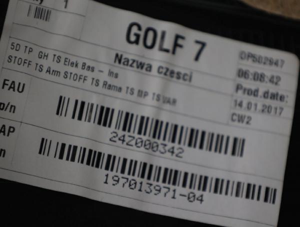 Türverkleidung innen 5G4867488A VW GOLF 7 VARIANT