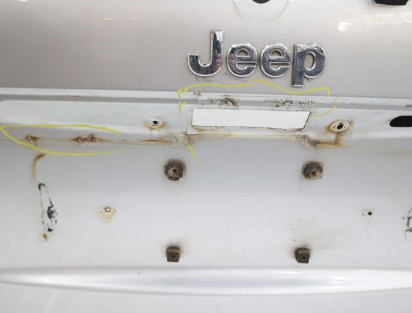 Heckklappe 55399066AB Jeep GRAND CHEROKEE 3 WH WK