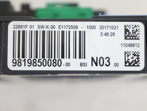 Sicherungskasten 9819850080 Peugeot 208 CA