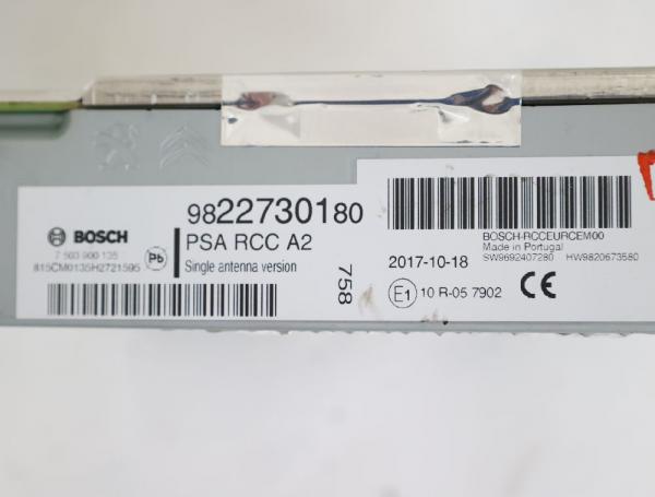 Navigationssystem 9822730180 Peugeot 208 CA