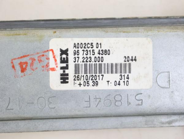 Fensterheber elektrisch vorn rechts 9673154380 Peugeot 208 CA