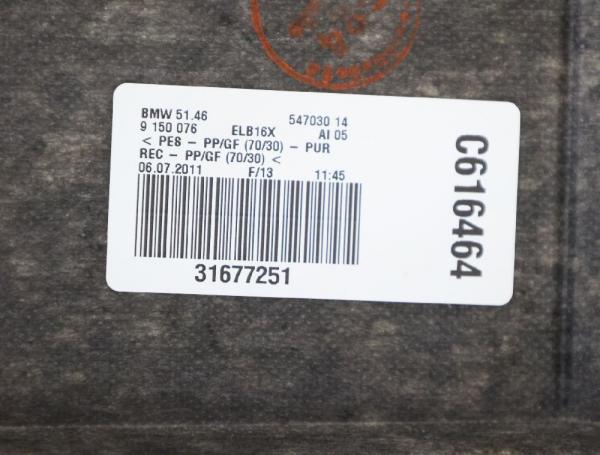 Hutablage 9150076 BMW 7er F01
