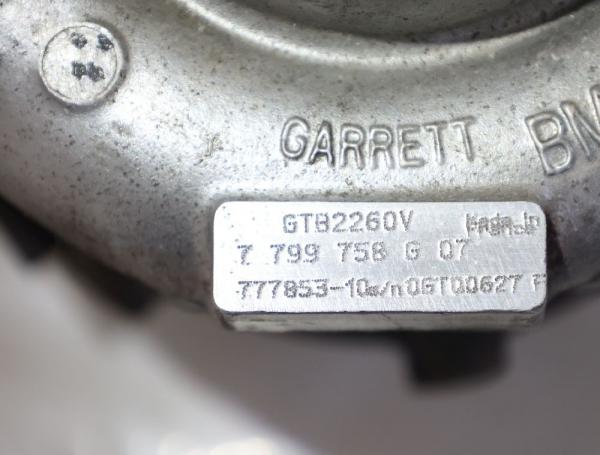 Turbolader 779975807 BMW 7er F01