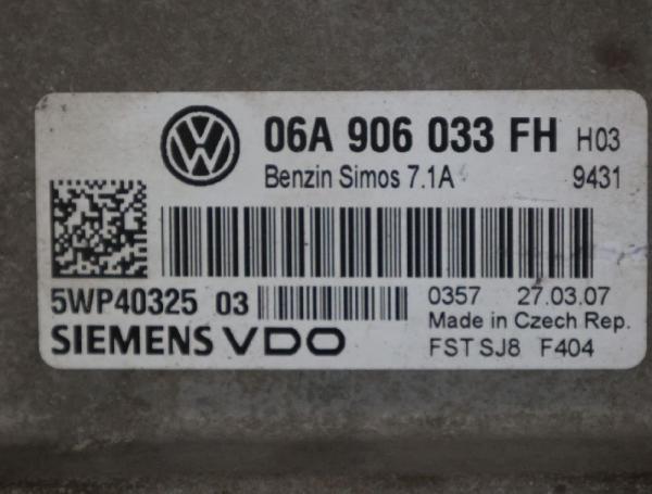Steuergerät Motor 06A906033FH Seat ALTEA XL 5P5