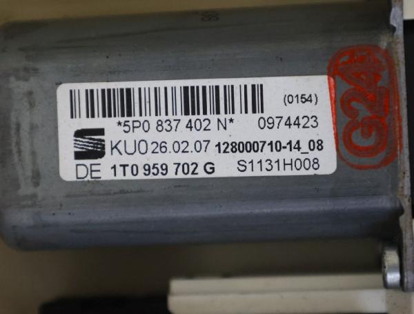 Fensterheber elektrisch vorn rechts 5P0837402N Seat ALTEA XL 5P5