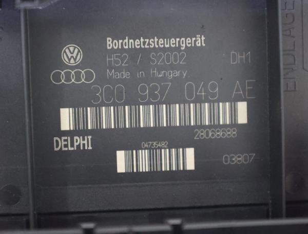 Steuergerät Karosserie 3C0937049AE Seat ALTEA XL 5P5