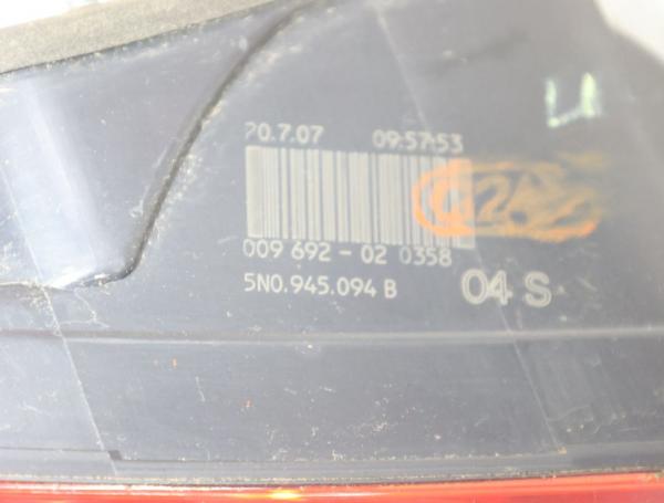 Rückleuchte rechts innen 5N0945094B VW TIGUAN 5N