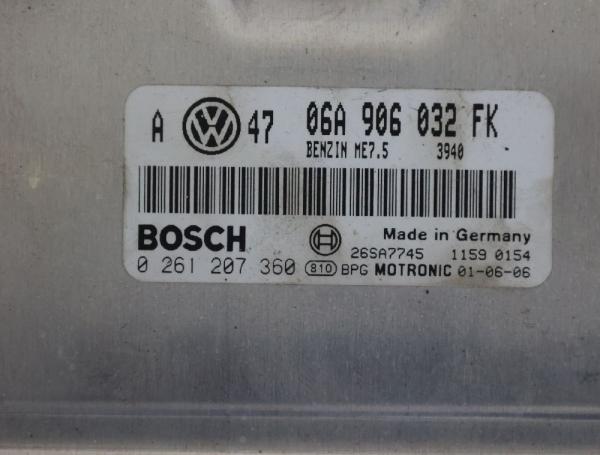 Steuergerät Motor 06A906032FK VW BORA
