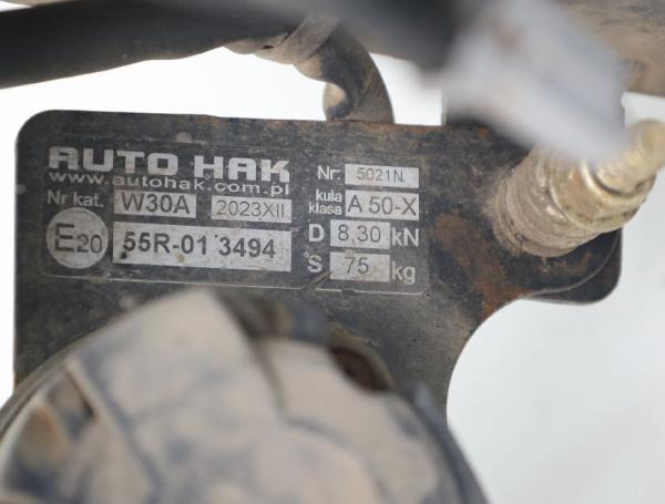 Anhängerkupplung abnehmbar 55R013494 Suzuki SX4 JY