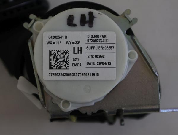 Sicherheitsgurt hinten links 735637444 Jeep RENEGADE BU