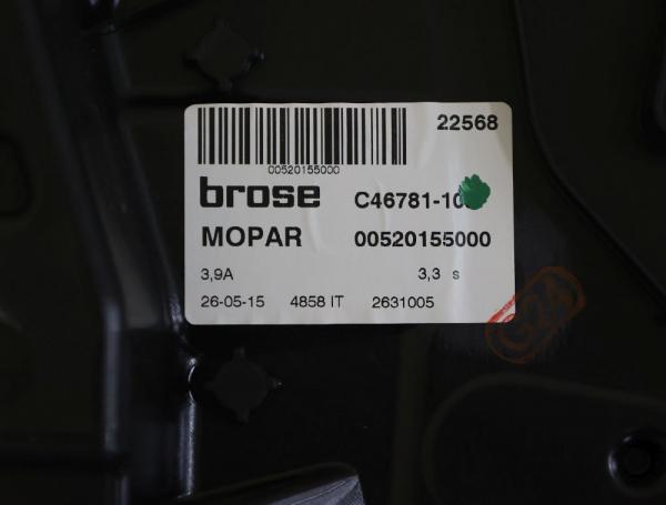 Fensterheber elektrisch vorn links 52065149 Jeep RENEGADE BU