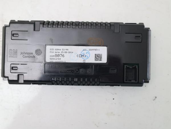 Display 22858076 Opel ASTRA J