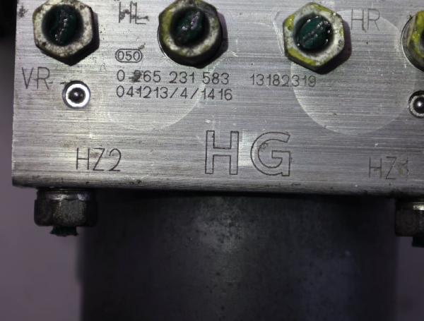 Hydraulikeinheit ABS 0265231583 Opel COMBO C