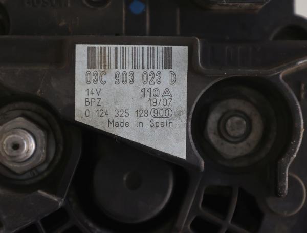 Lichtmaschine 03C903023D Skoda ROOMSTER 5J