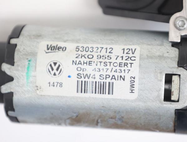 Scheibenwischermotor hinten 2K0955712C VW CADDY 3 Kasten