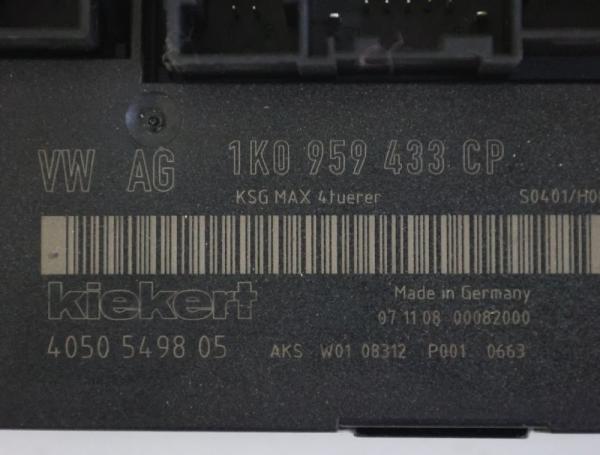Steuergerät Karosserie 1K0959433CP VW CADDY 3 Kasten