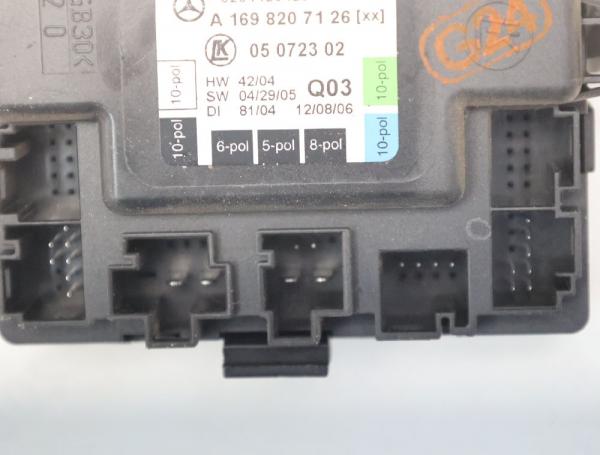 Steuergerät Karosserie 1698207126 Mercedes B-KLASSE W245