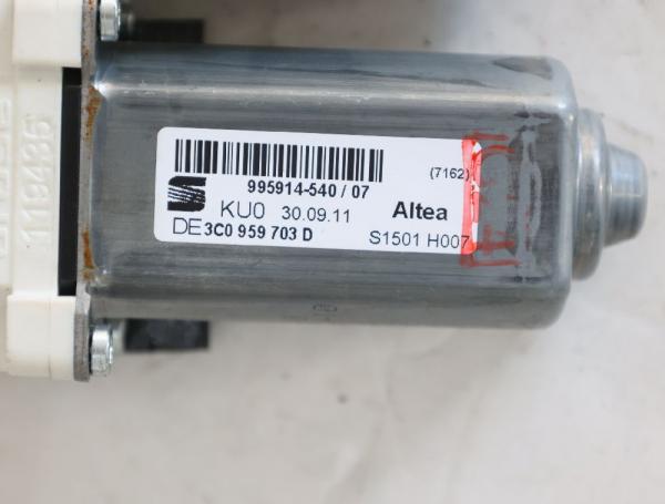 Fensterheber elektrisch hinten links 3C0959703D Seat ALTEA 5P1