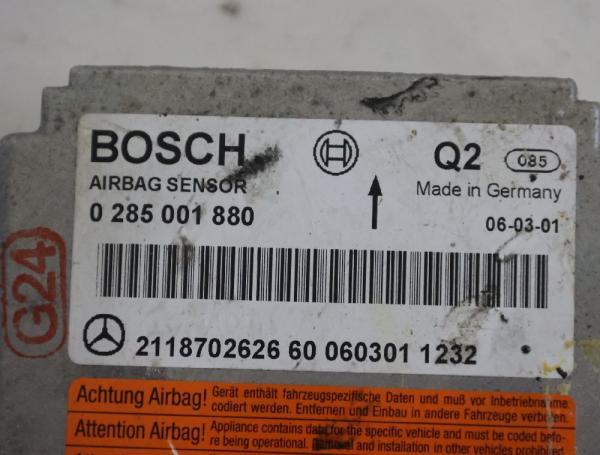 Steuergerät Aufprallsensor 2118702626 Mercedes CLS C219