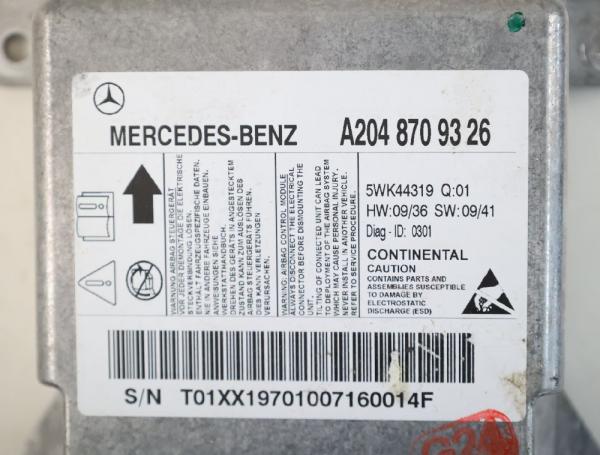 Steuergerät Aufprallsensor 2048709326 Mercedes C-KLASSE W204