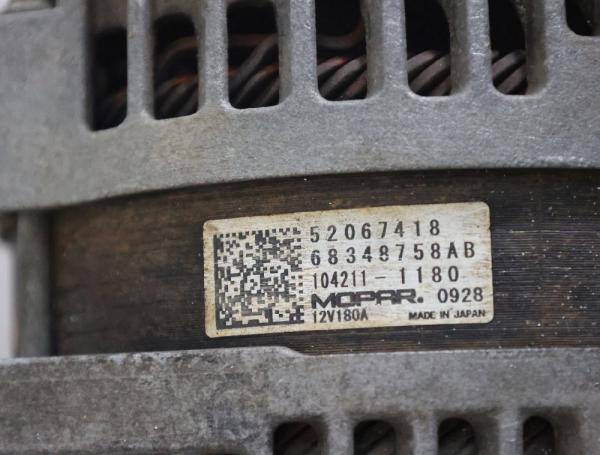 Lichtmaschine 68348758AB Jeep COMPASS 2 M6