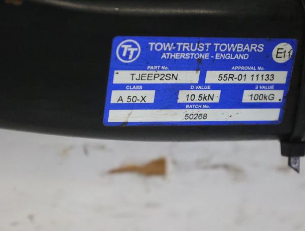 Anhängerkupplung fest TJEEP2SN Jeep COMPASS 2 M6