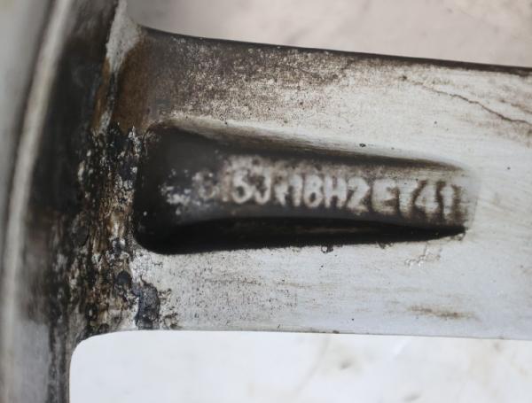 Felge Alu/Leichtmetall hinten rechts 3G06010258Z8 VW PASSAT Variant B8