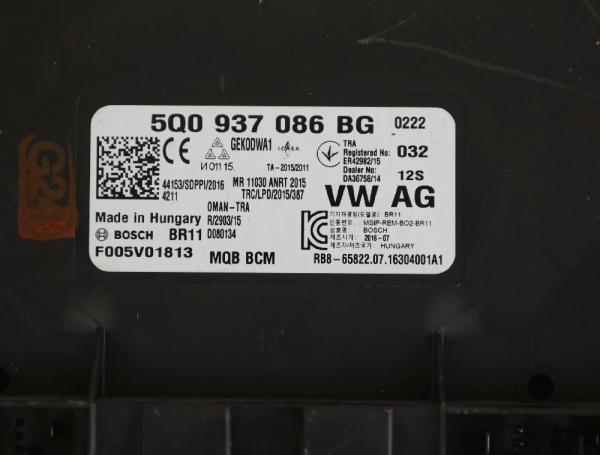Steuergerät Karosserie 5Q0937086BG VW PASSAT Variant B8