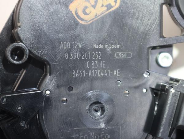 Scheibenwischermotor hinten 8A61A17K441AE Ford FIESTA 6 JA