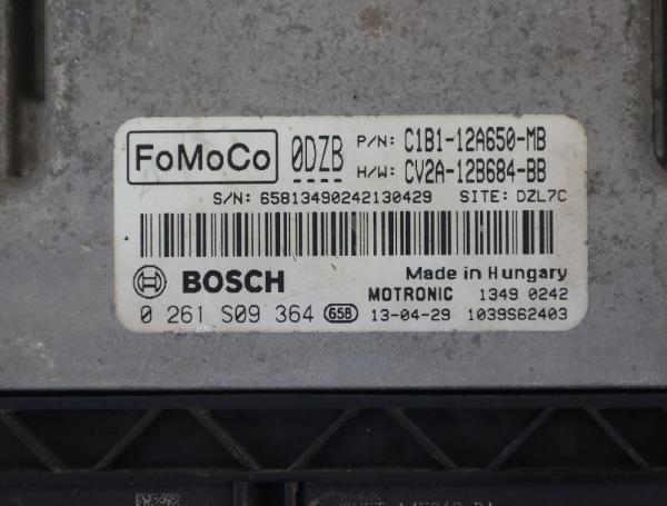 Steuergerät Motor C1B112A650MB Ford FIESTA 6 JA
