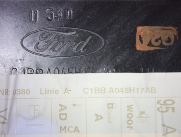 Fensterheber elektrisch vorn links 8A6114A389BC Ford FIESTA 6 JA