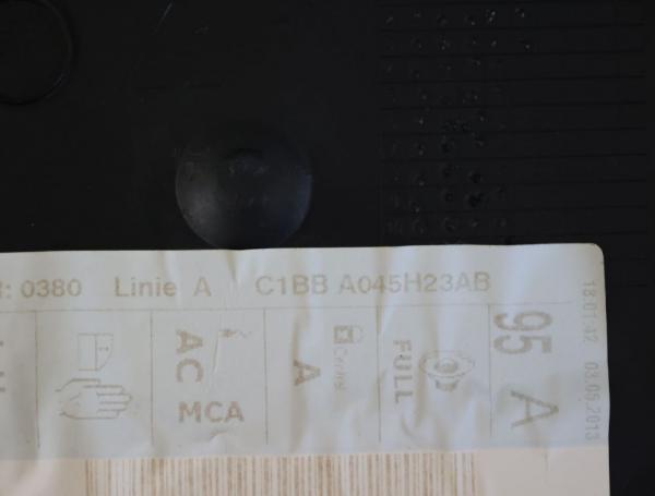 Fensterheber mechanisch hinten links C1BBA045H23AB Ford FIESTA 6 JA