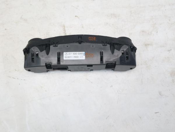 Klimabedienteil 2118300385 Mercedes E-KLASSE S211
